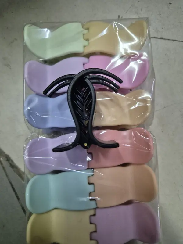Kẹp càng cua Lyly cặp tóc thiết kế 1122 đen nhám phong cách hàn quốc kẹp chai đặt ,cạp nông,wang kẹp tóc cho bạn gái,kẹp tóc romand,adam v2 chạc kẹp,french hair pins,selena gomez kẹp tóc lả lơi,kẹp tóc chữ c, 8