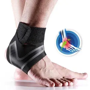 GOBYGO Pelindung Engkel Kaki Sport Compression Sleeve Right Foot - HH012