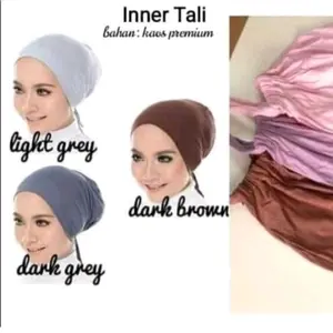 inner basic turki/inner bahan kaos/ciput kaos Rayon Dalaman