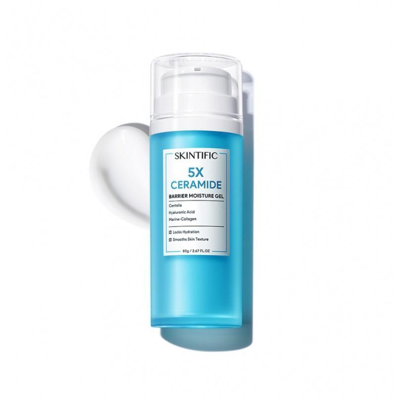 【Official Store】5X Ceramide Barrier Moisturizer Gel 80g Moisturizer Cream Pemutih Wajah Day Cream Night Cream Pelemba Hyaluronic Pelembab Melembutkan. 5