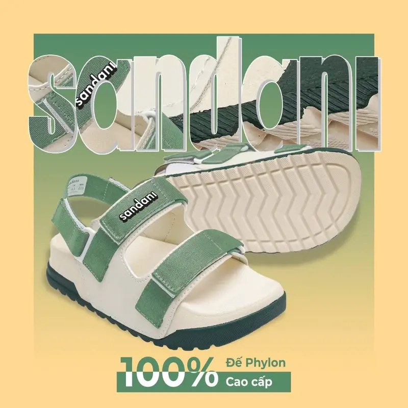 (Nên tăng lên 1 size) đủ màu sandan sandani đế bằng mũi tròn GiàY 2