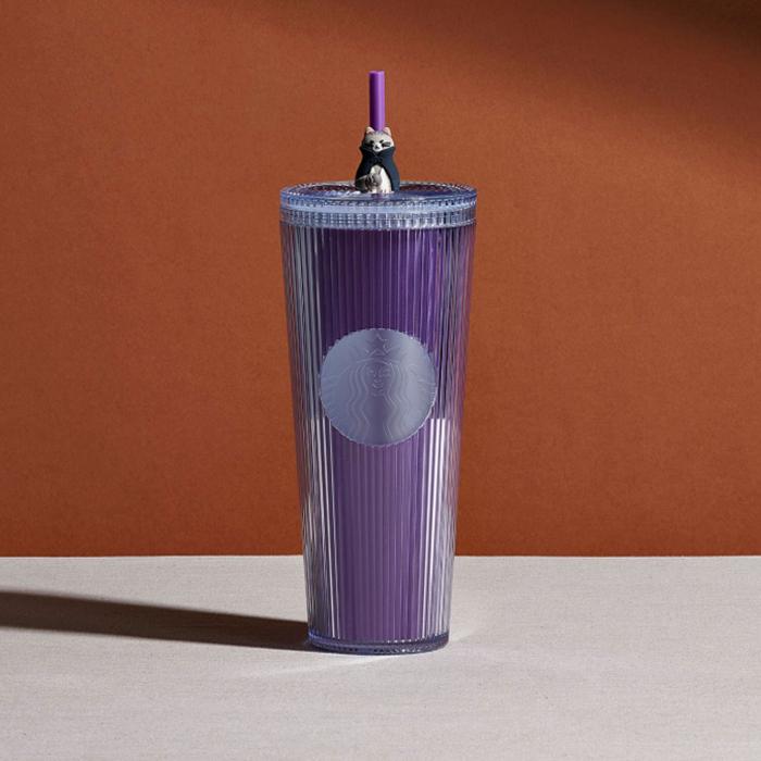 Ly Starbucks Coldcup 24Oz (710ml) PURPLE GID DARK