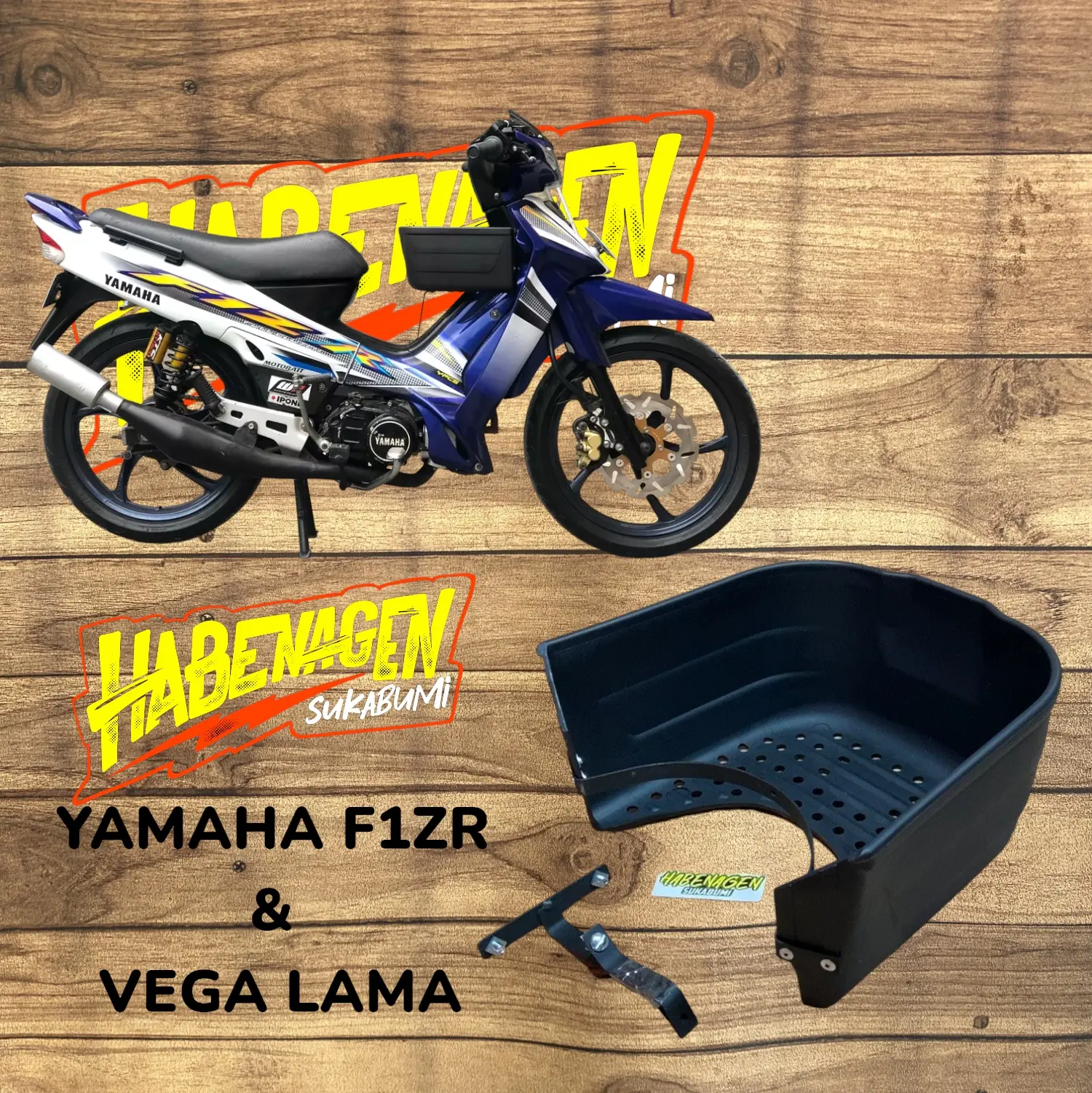 KERANJANG TENGAH FIZR | RAK BAGASI KERANJANG KRANJANG TENGAH BOX PLASTIK SAYUR SSTWO SS TWO PNP F1ZR FIZR F1 FI ZR POSWAN ONE VEGA 1 SARUNG COVER BAG GOOD QUALITY