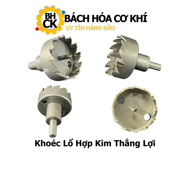 Khoét Lổ Hợp Kim Thắng Lợi, Hàng Chính Hãng Công Ty, Nhiều Kích Cỡ 12-50mm 4