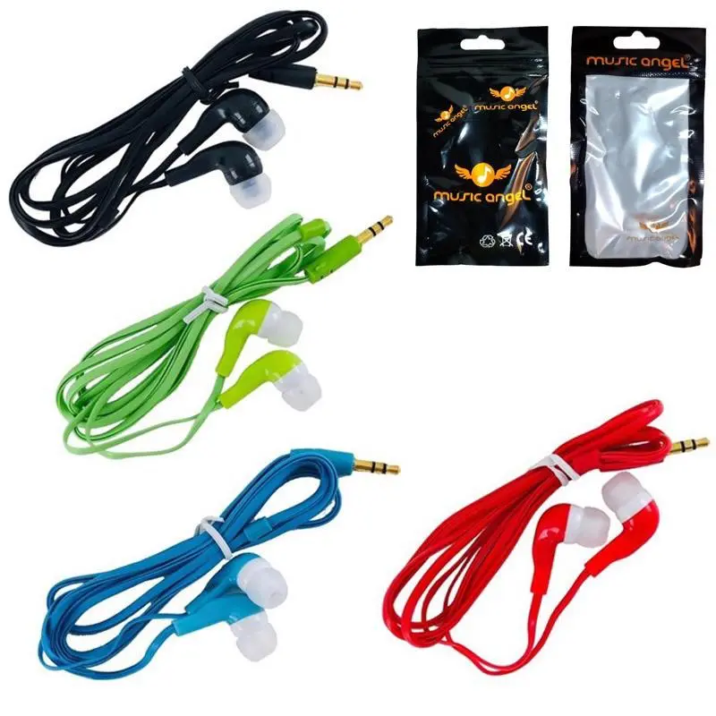 Earphone headset Music Angel Non Mic - Headset Bass Handsfree