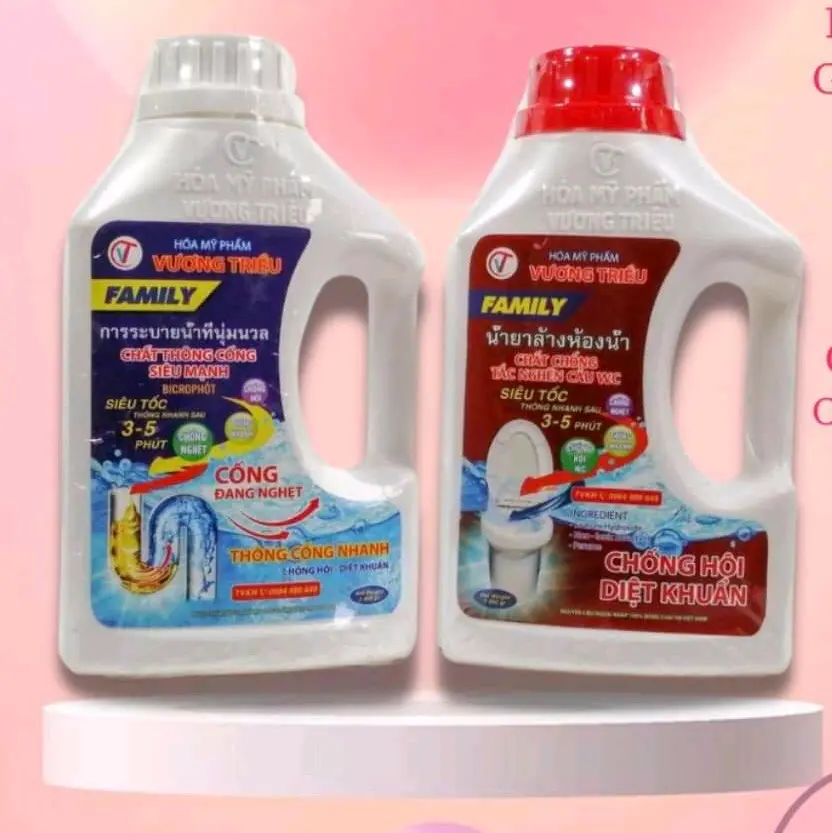 Nước Thông Tắc Bồn Cầu Cống Siêu Mạnh