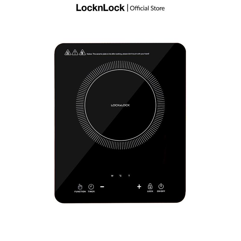 Bếp điện từ LocknLock Induction Cooker 220-240V 50 60Hz 2000W - Màu đen EJI411