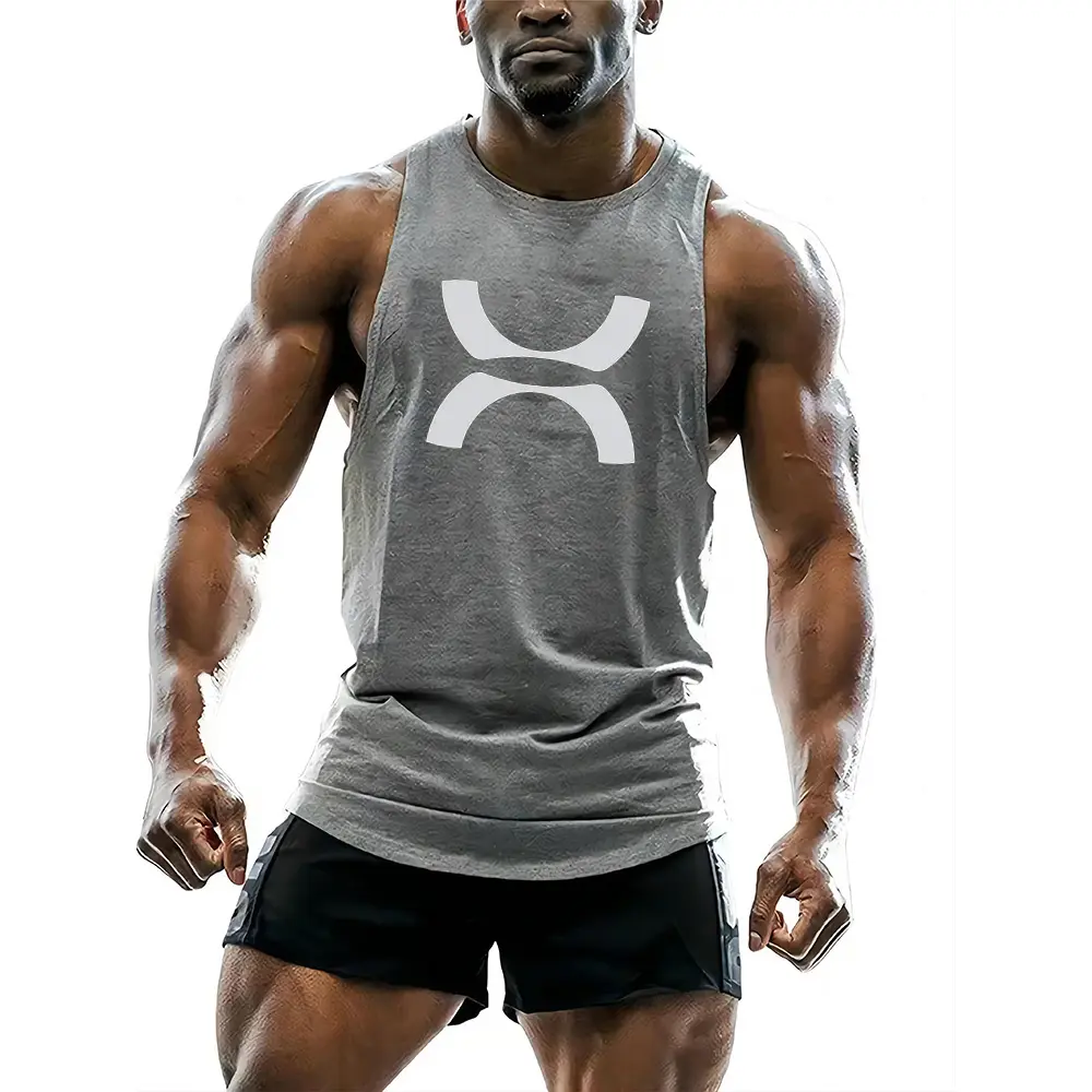 Summer Men's Tank Tops Leisure Gym Sports Tops Breathable Multi color Quick Drying Sleeveless T-shirt High Quality Man Clothing