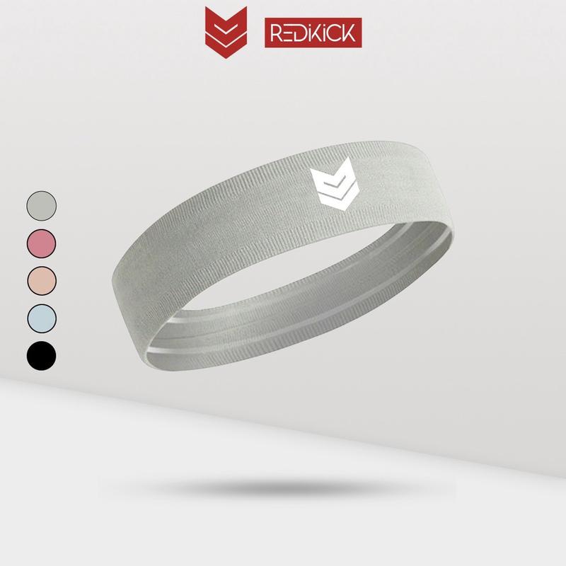 Băng đô thể thao Redikick chống trượt, chặn mồ hôi, co giãn headband Chơi Bóng Rổ, Pickle ball, Tennis, Bóng Đá, Chạy Bộ, Tập Gym, Sport - 40mm
