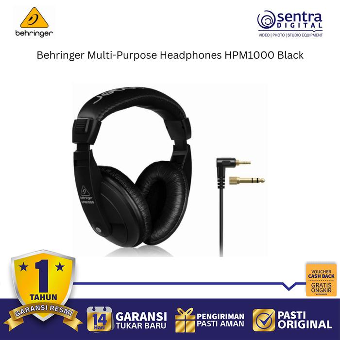 Gambar Behringer Multi-Purpose Headphones HPM1000 - Black dari Sentra Digital Kota Surabaya Tokopedia