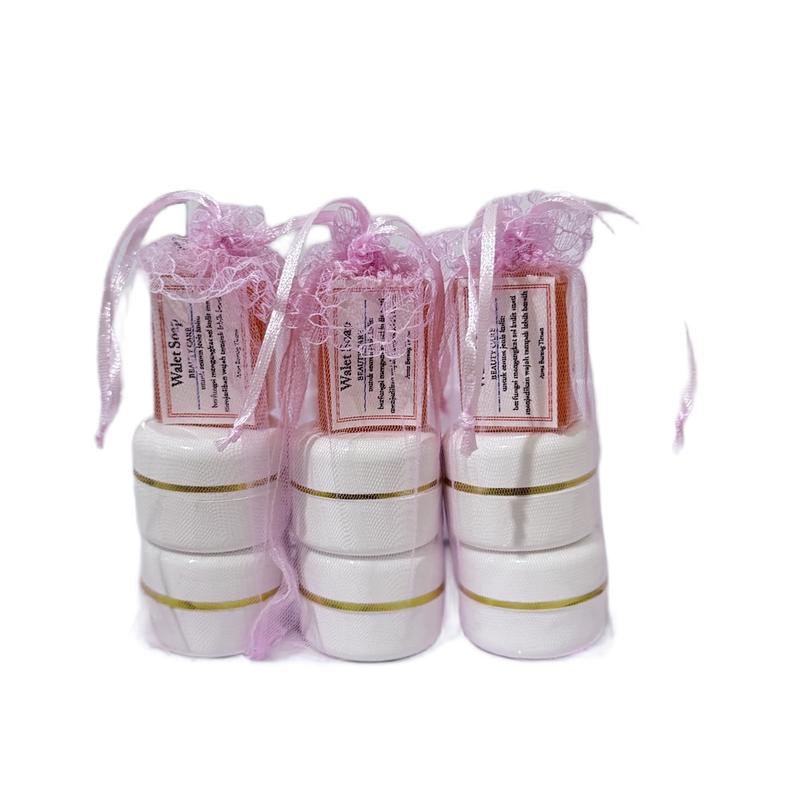 CREAM WALET SARUNG PINK 3in1 / WALET JARING ORIGINAL Perawatan Wajah Pelembab 3