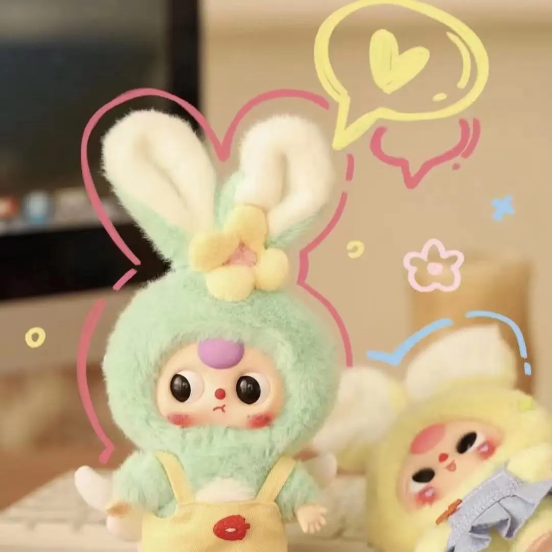 Blindbox BaBy Three Macaron hàng hot siêu hiếm, Hộp mù Bé ba tuổi ver Macaron siêu yêu - Thỏ Macaron