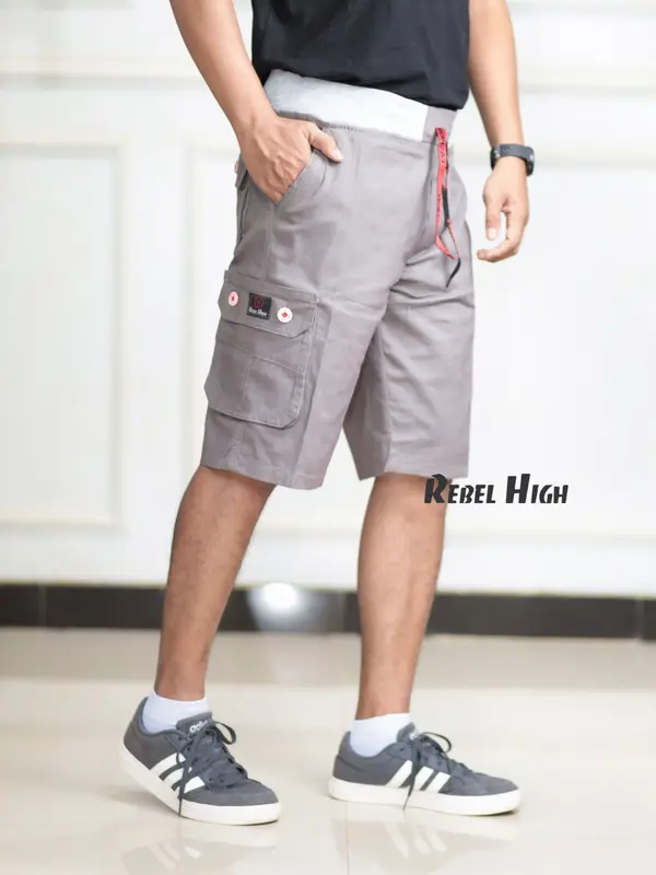 CELANA PENDEK CARGO RIP PREMIUM FASHION DISTRO ORIGINAL HIGH QUALITY TWILL COMBED STRETCH MELAR / SHORT CHINO / CHINO COWOK / SHORT CARGO ( REBELHIGH ) 0