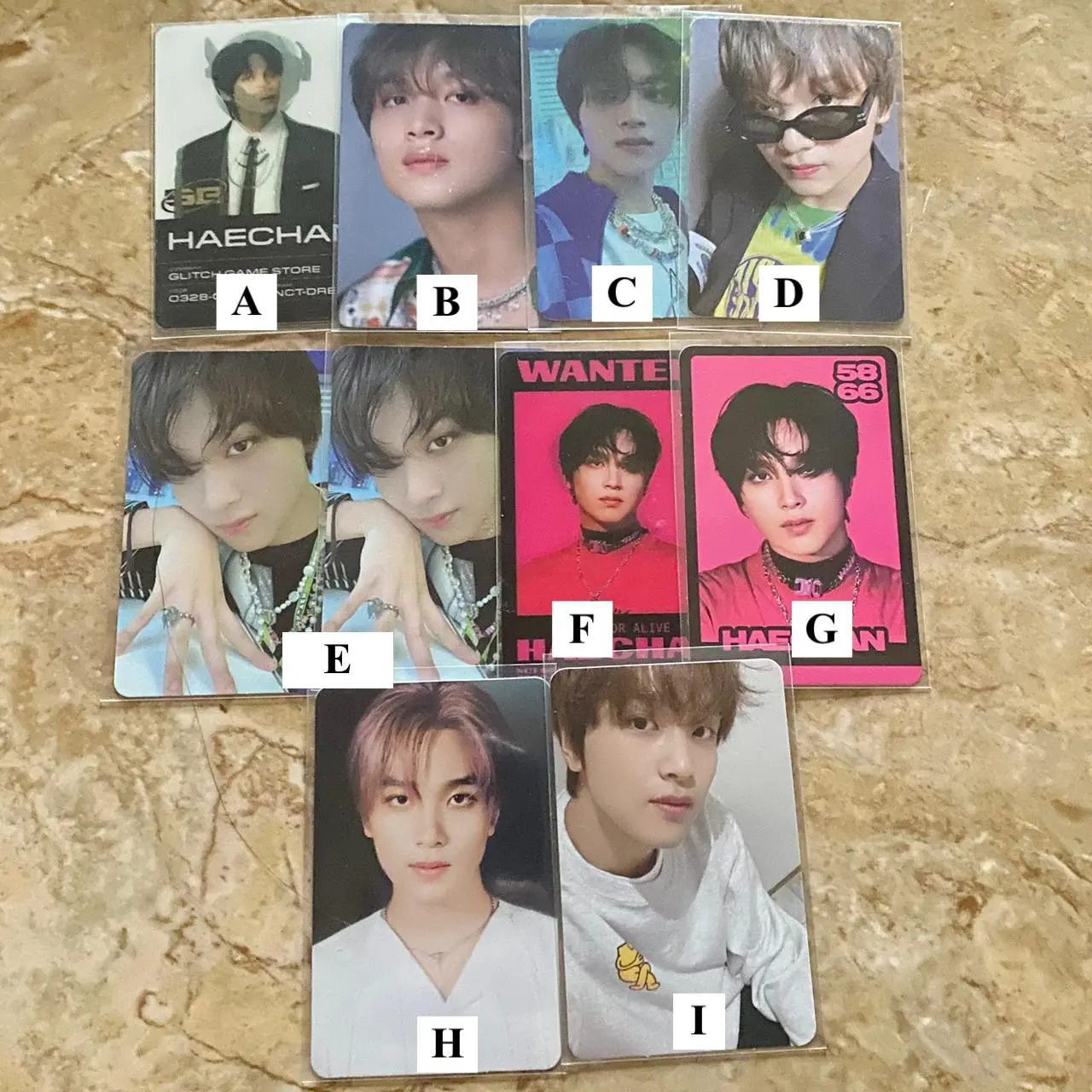 OFFICIAL NCT HAECHAN PHOTOCARD