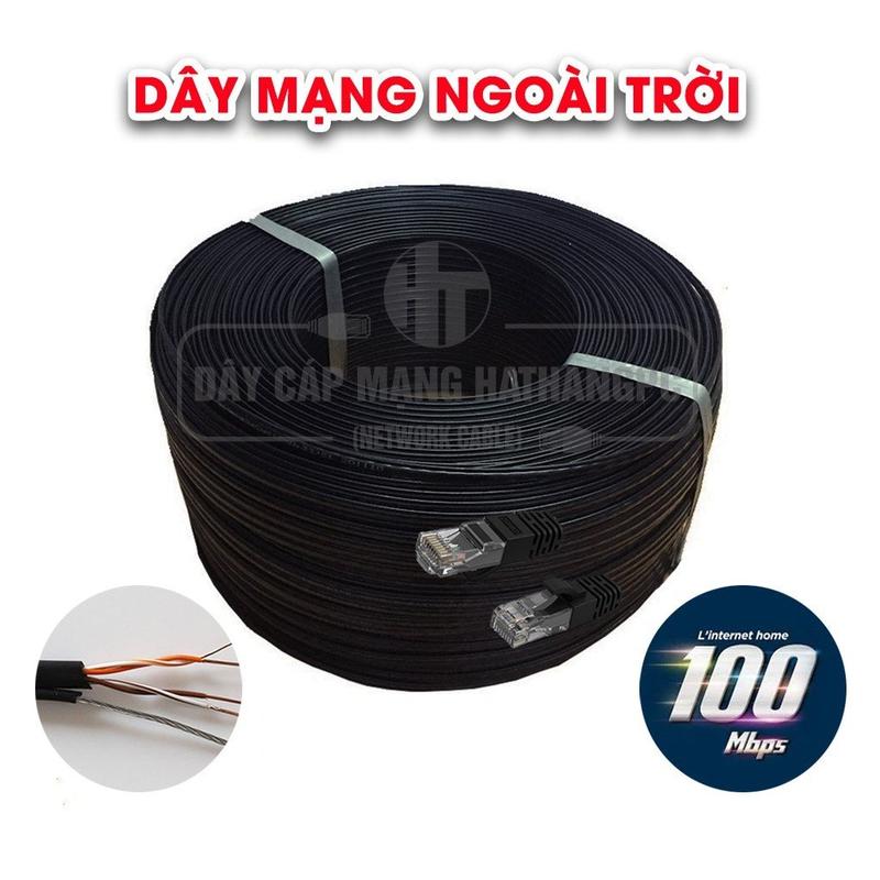 Dây cáp mạng lan ngoài trời bấm sẵn 50m 55m 60m 65m 70m 75m 80m 85m 90m 95m…