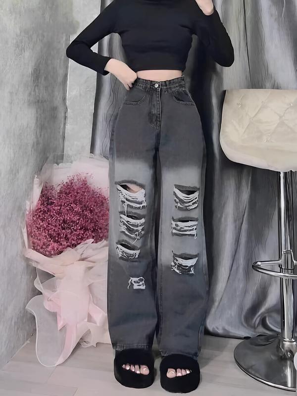 quần bagy jean nữ lưng cao hack dáng  store MS0594 4