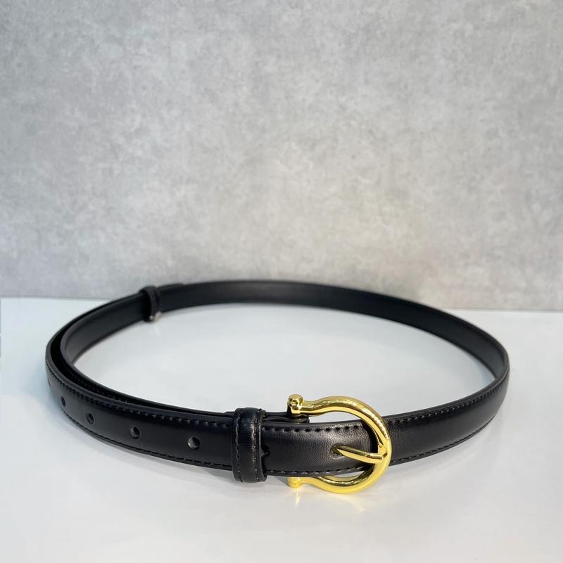 Thắt Lưng Bản Nhỏ Da Lỳ Mềm Khoá Ghim Voi - Dài 105cm Rộng 2cm - Đen/Nâu/Vàng Bò 6