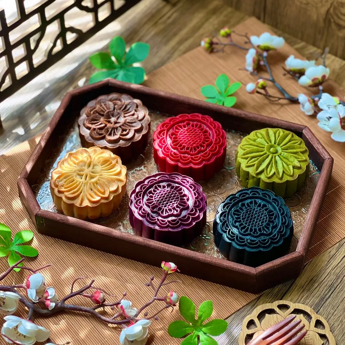 Tổng hợp phông nền và phụ kiện chụp ảnh bánh trung thu, bánh ngọt