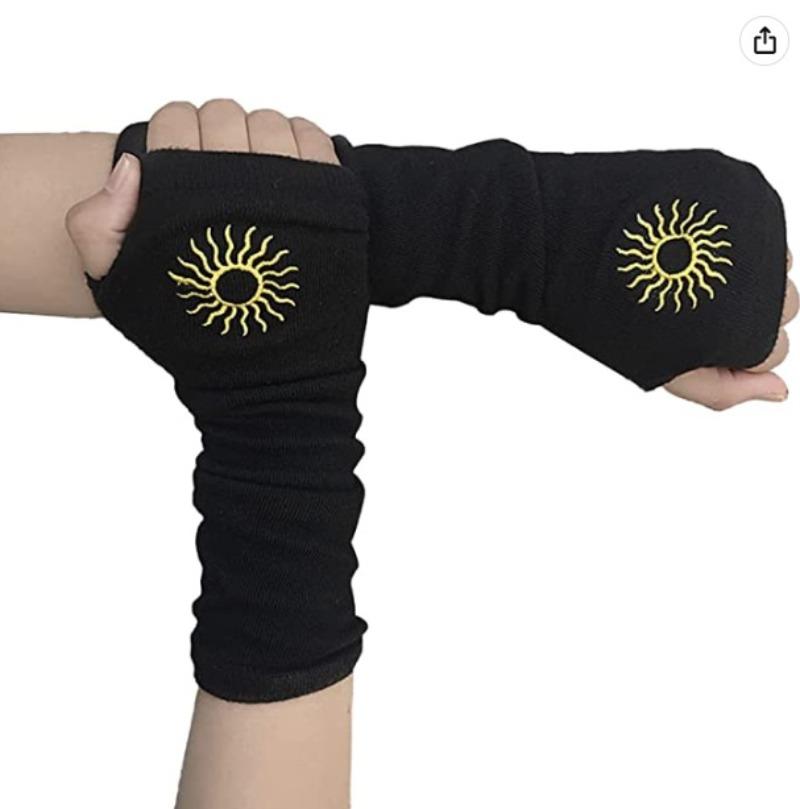 Product Introduction of Hot Selling Sleeve Set Cross Moon Decoration Sleeve Set Pentagram Star Cross-border Hot Selling Arm Set Y2k Style 23