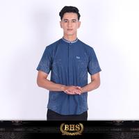 Gambar Baju Koko BHS Cosmo Zaid Navy - L dari SarungBHS Kab. Gresik 1 Tokopedia