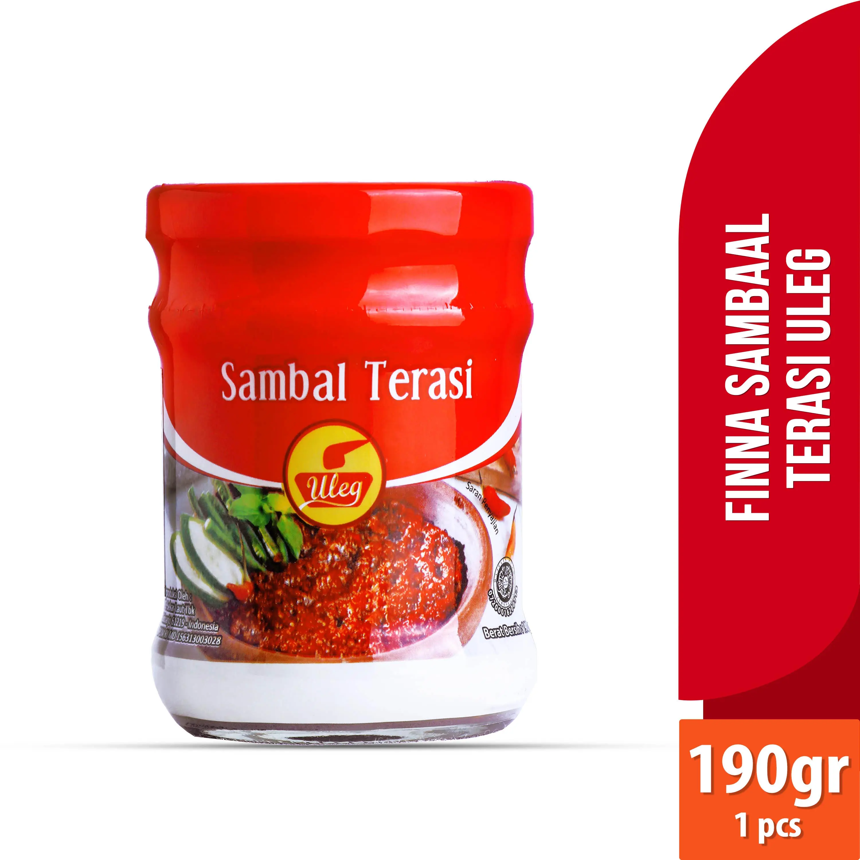 Finna Sambal Uleg Terasi (Jar)