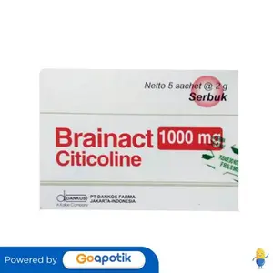 BRAINACT 1000 MG BOX 5 SACHET