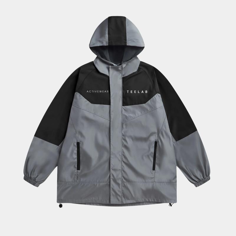 Áo Khoác Gió Nam Nữ 2 lớp Teelab Active Jacket Chống nước Cản gió Unisex Oversize Local Brand AK063