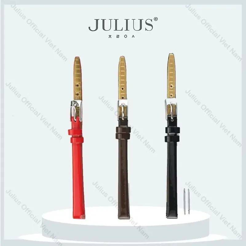 Dây da đồng hồ JA-496 Size 7 | Julius Official 1