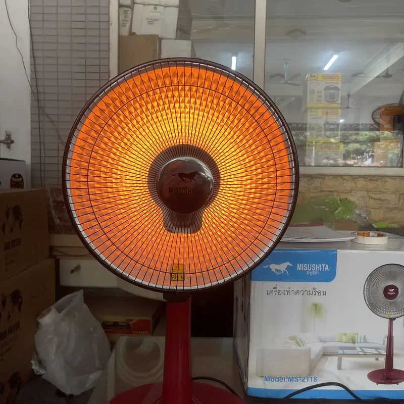 Quạt sưởi cây Misushita -Công suất tối đa 1000W- làm nóng nhanh-Không làm khô da- Bảo hành 12 tháng Sưởi Ấm Máy Sưởi đèn cho bé sơ sinh lò mùa đông điện đế den suoi phong ngu 2