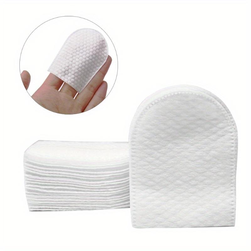 Product Introduction of 120pcs U-Shaped Cotton Pads For Face Makeup Removal - Soft Makeup Cotton Pads Suitable For Face And Nails Perfect For Removing Makeup - Makeup Remover Cotton Pads 1