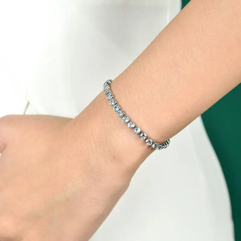 Panlandwoo - Gelang Titanium Wanita Mellisa Adjustable 2
