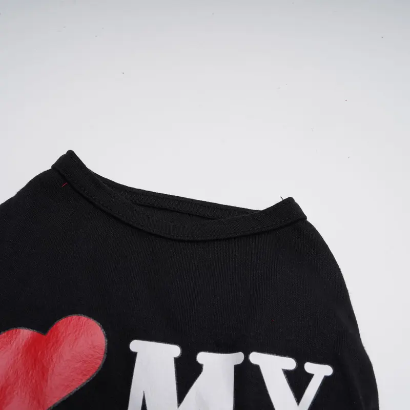 I Love My Mom Letter Print Pet Vest, Breathable Pet Clothes, Summer Thin Pet Clothing for Small Dogs, Dog & Cat Clothing Supplies 8