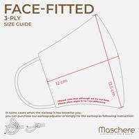 Gambar Maschere Masker Kain 3-Ply Model Fitted - Hijau dari Maschere Indonesia Kab. Sleman 3 Tokopedia