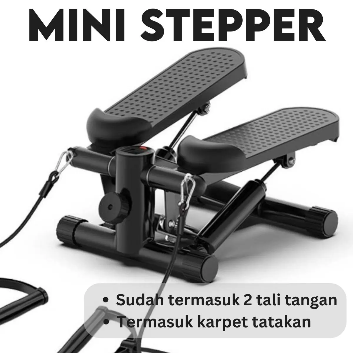 Mini Stepper Climber Air Walker Alat Gym Rumah Naik Tangga Kaki Olahraga