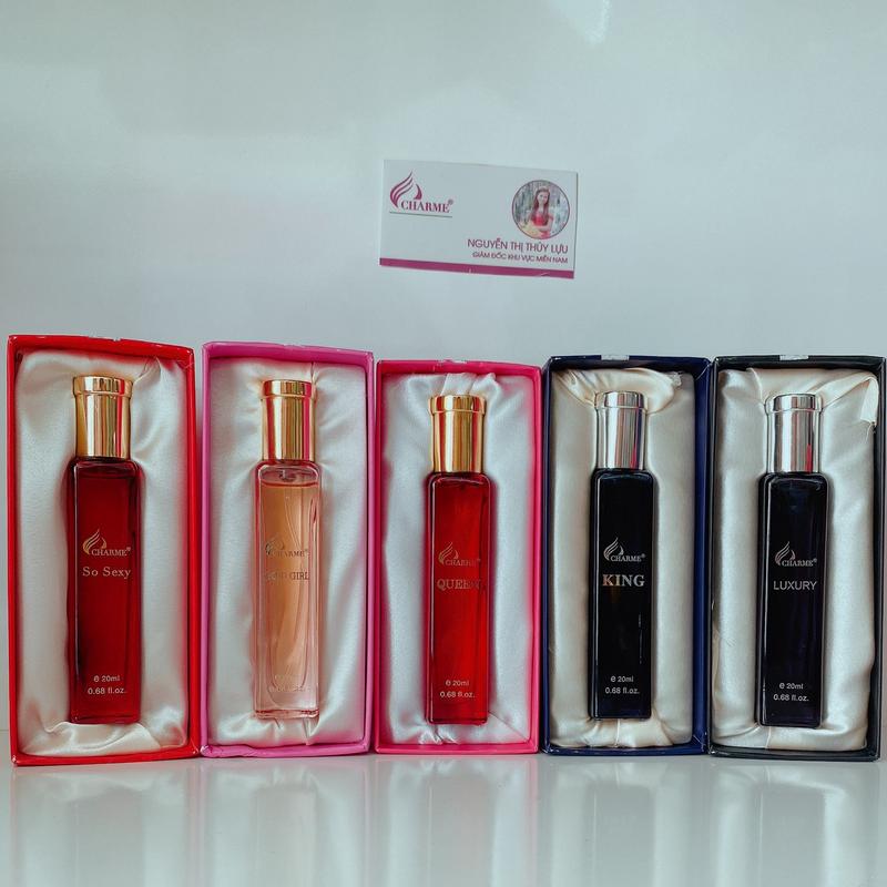 Nước hoa 20ml dạng xịt Nam/Nữ Charme Perfume Xịt Thơm Cosmetic Xịt Thơm Women