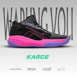Eksklusif Color/Limited Edition/Sepatu Voli/KMV0104/Karge Mandau ll MT/Black Turquoise/100% Karge Original