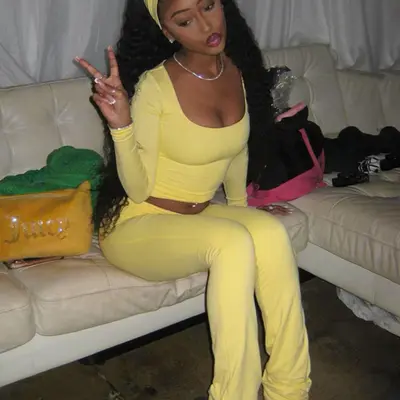 Baddie yellow outfits best sale