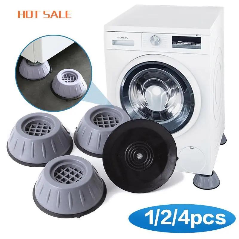 Anti Vibration Pads Washing Machine Rubber Feet Legs Mat Anti-vibration Pad Universal Noise Reducing Leg Base for Furniture 0