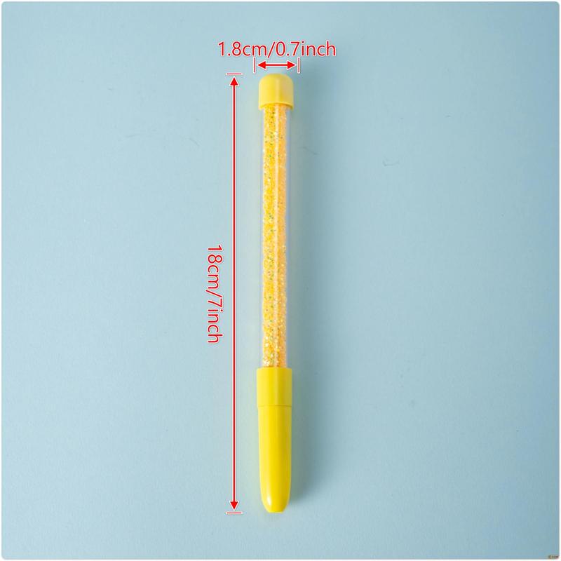 Glitter Glitter Gel Pen, 4 Counts/set Colorful Writing Pen, Writing Stationery for Students, Office Stationery & Supplies 1