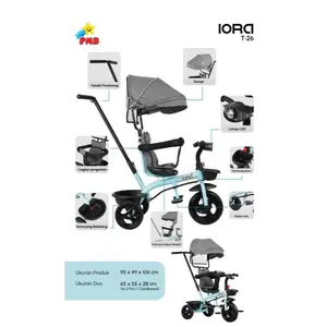 SEPEDA RODA TIGA TRICYCLE IORA T26 T-26 T30 T-30 PMB TOYS