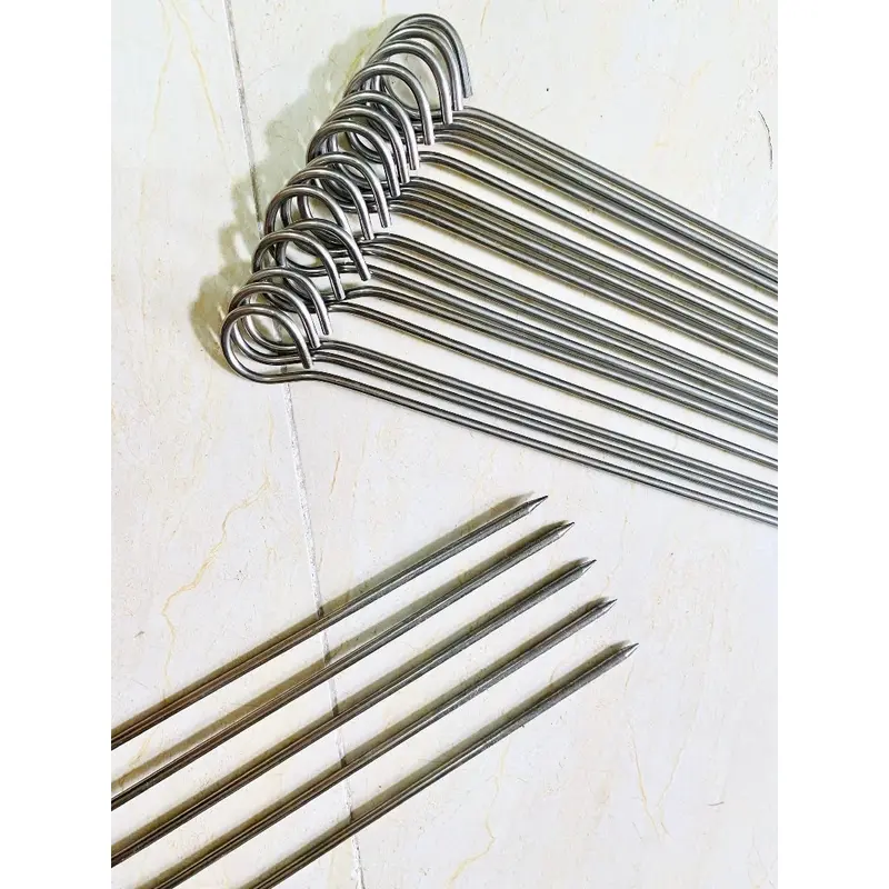 Que xiên nướng inox, nướng chả nướng hải sản, BBQ phục vụ tiệc nướng 0