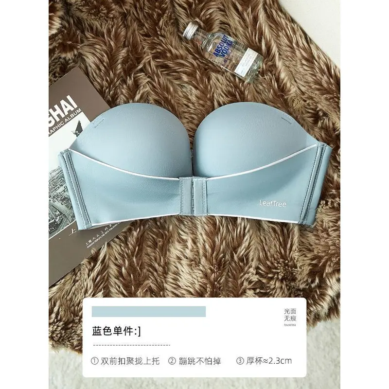 Áo Ngực Không Dây, áo lót nữ, corset, áo ngực độn, Dây Đeo Trong Suốt, Áo Ngực Ống Vô Hình 4