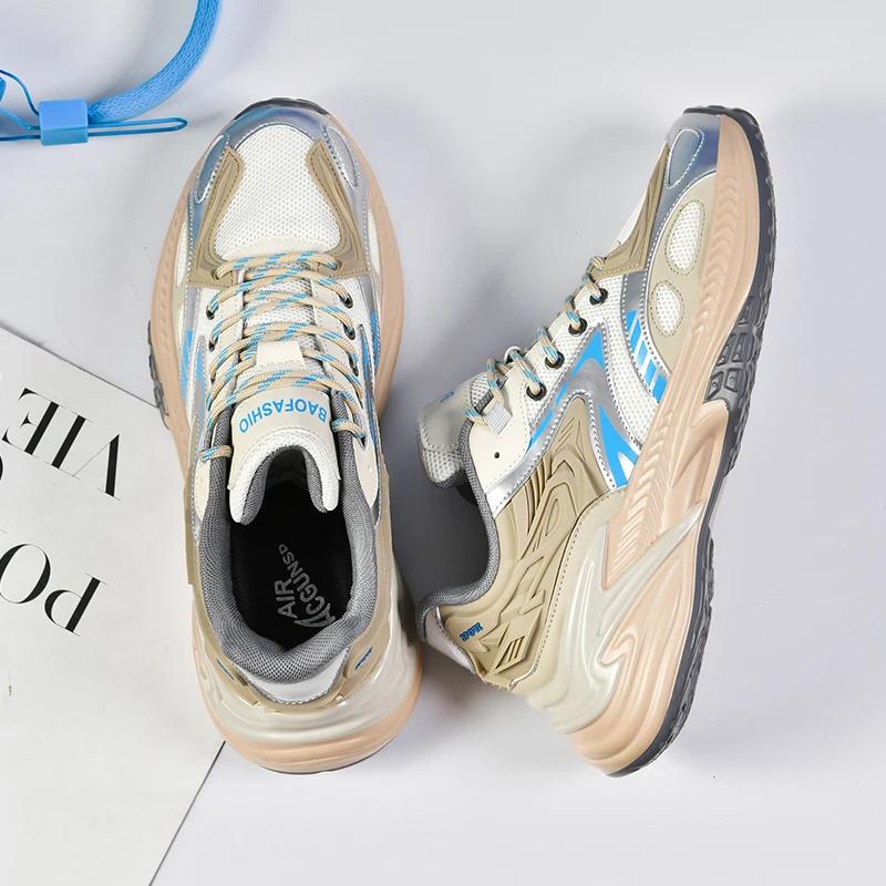 Dropshipping Personnalisé Hommes Décontracté Mode Sport Baskets Respirant Maille Vierge Jogging Course Marche Chaussures pour Femmes Runner Chaussures De Sport_voghion.com