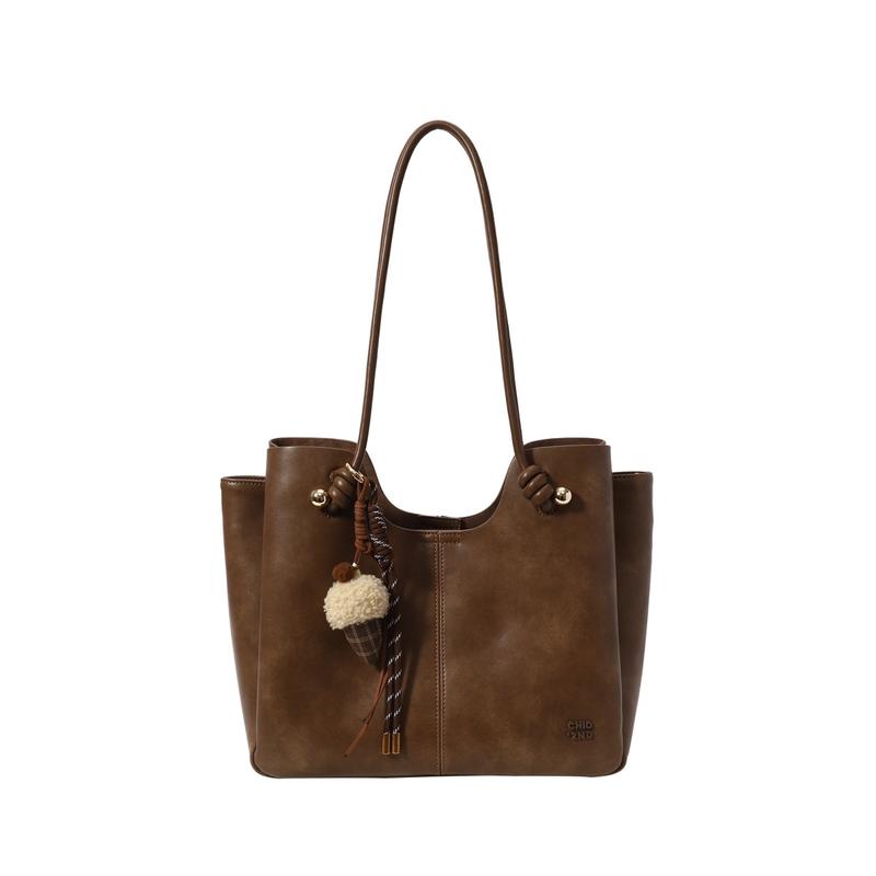  Túi xách nữ hàng thiết kế chio kèm cham ốc dây xoắn đeo vai xách tay phong cách hàn quốc  size 30cm  
