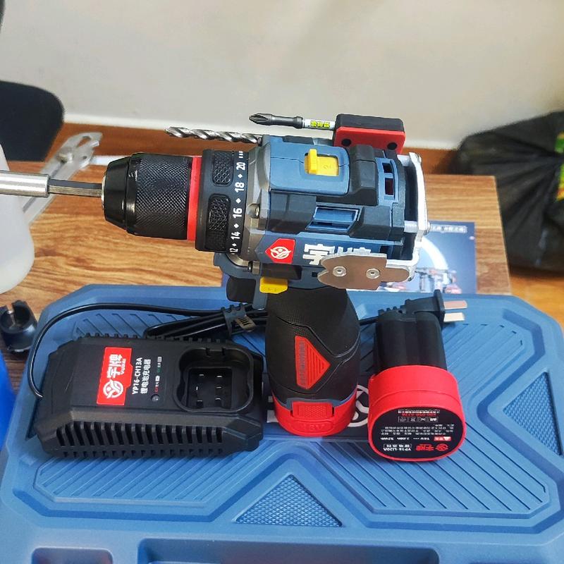 Máy khoan pin YUPAI Nội địa Trung 16V chuyên khoan kim loại diy khung vách ngăn khoan vn tường maykhoan ping