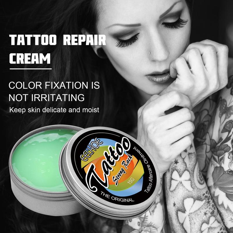 Product Introduction of Tattoo Repairing Cream Solid Color Care Moisturizing Repair Skin Moisturizing Lock Color Prevent Diffusion Repairing Cream 3