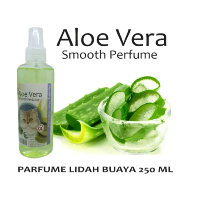 Parfum Kucing dan Anjing Aloe Extract Lidah Buaya Harum dan Lembut 250 ml 0