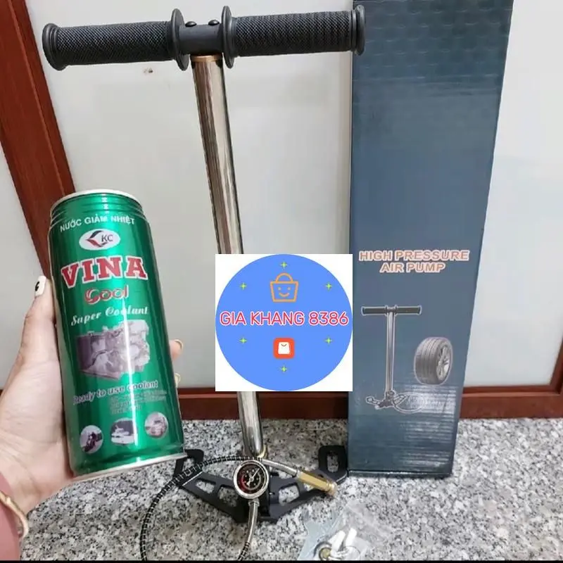 Bơm Tay Cao Áp Ƒb 50MPA Tặng Kèm Phụ Kiện / Bơm Tay Cao Áp 50mpa Bơm Ô Tô 3