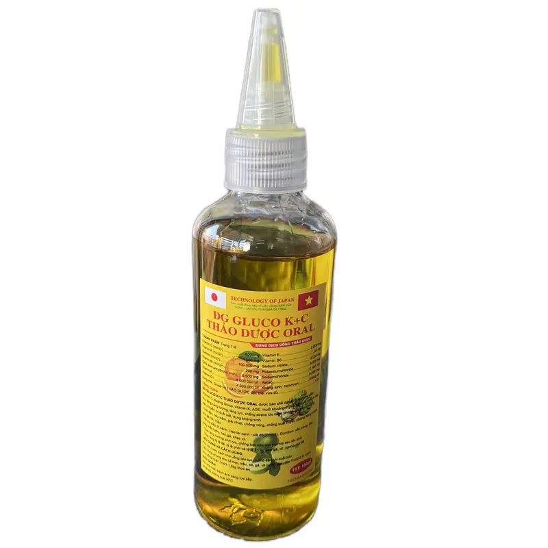 Glucok c thảo dược 100ml - Cung cấp chất điện giải đường và muối khoáng cho vật nuôi 4