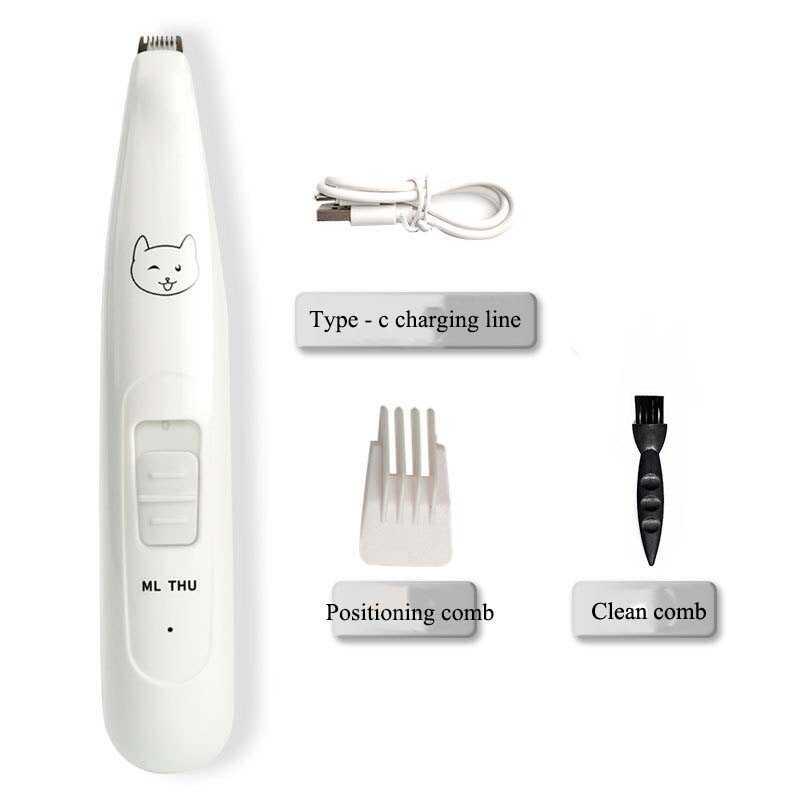 Product Introduction of Pet Foot Eyes Hair Trimmer Professional Dog Grooming Clippers Cat Paw Cutter For Dogs Hairdressing Supplies 35
